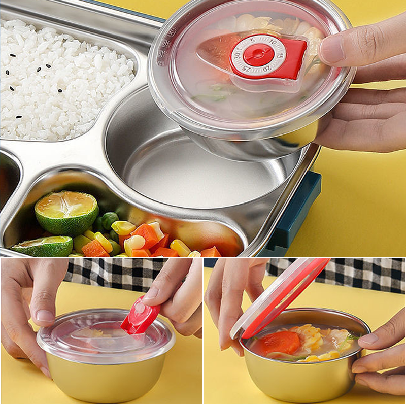 Thermo-Bento-Lunchbox mit Fächern