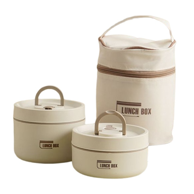 Thermo-Lunchbox aus Edelstahl für Arbeit, Schule und unterwegs