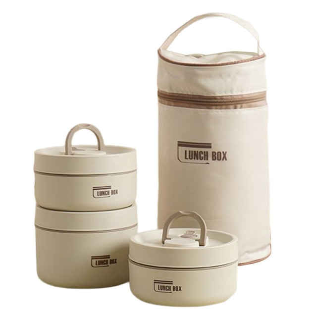 Thermo-Lunchbox aus Edelstahl für Arbeit, Schule und unterwegs