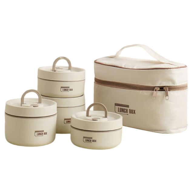 Thermo-Lunchbox aus Edelstahl für Arbeit, Schule und unterwegs