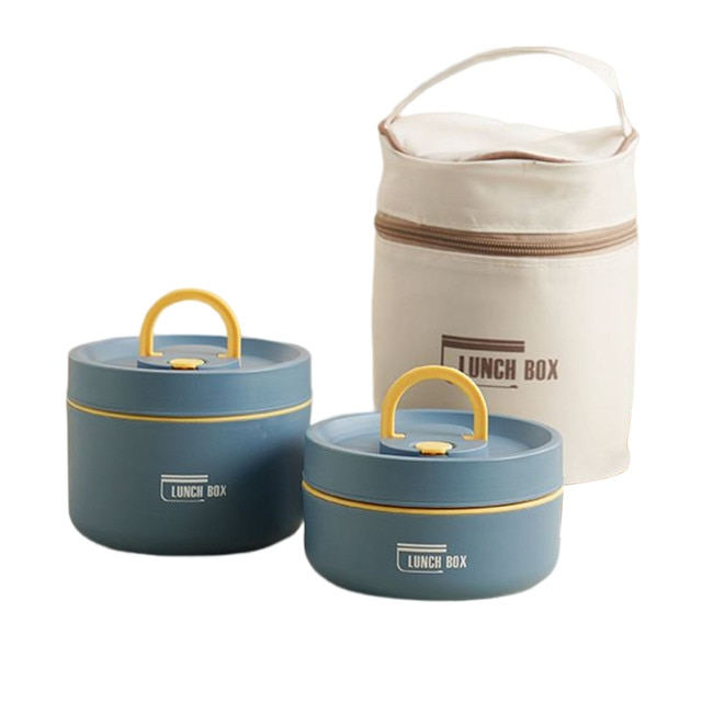 Thermo-Lunchbox aus Edelstahl für Arbeit, Schule und unterwegs