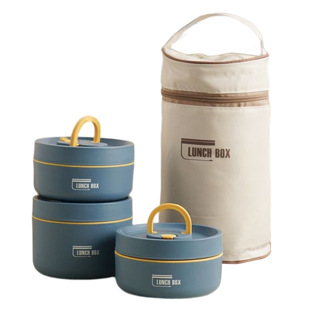 Thermo-Lunchbox aus Edelstahl für Arbeit, Schule und unterwegs