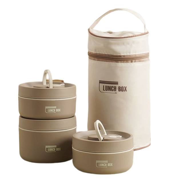 Thermo-Lunchbox aus Edelstahl für Arbeit, Schule und unterwegs