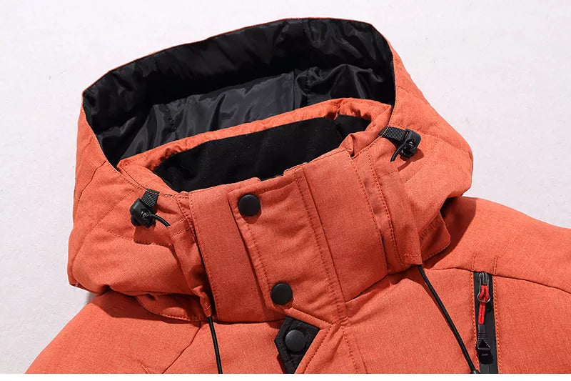Thermo-Skijacke – warme, winddichte Wintersportjacke