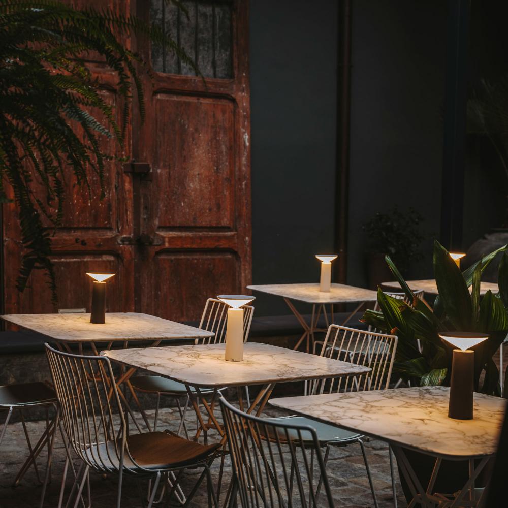 Tischleuchte Aurora Libra | Moderne, dimmbare Designer-Beleuchtung
