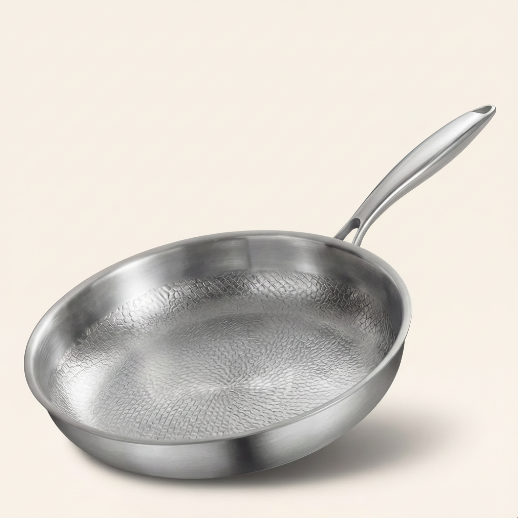 Titan-Bratpfanne – natürliches Kochen mit Antihaft-Effekt ohne Chemikalien