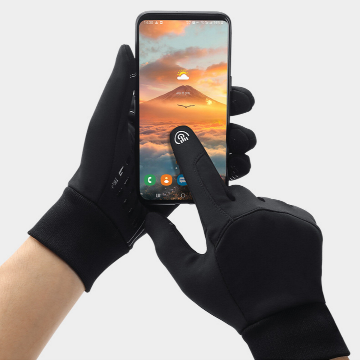 Touch-PRO-Handschuhe – bedienen Sie Ihr Smartphone und halten Sie Ihre Hände trocken und warm