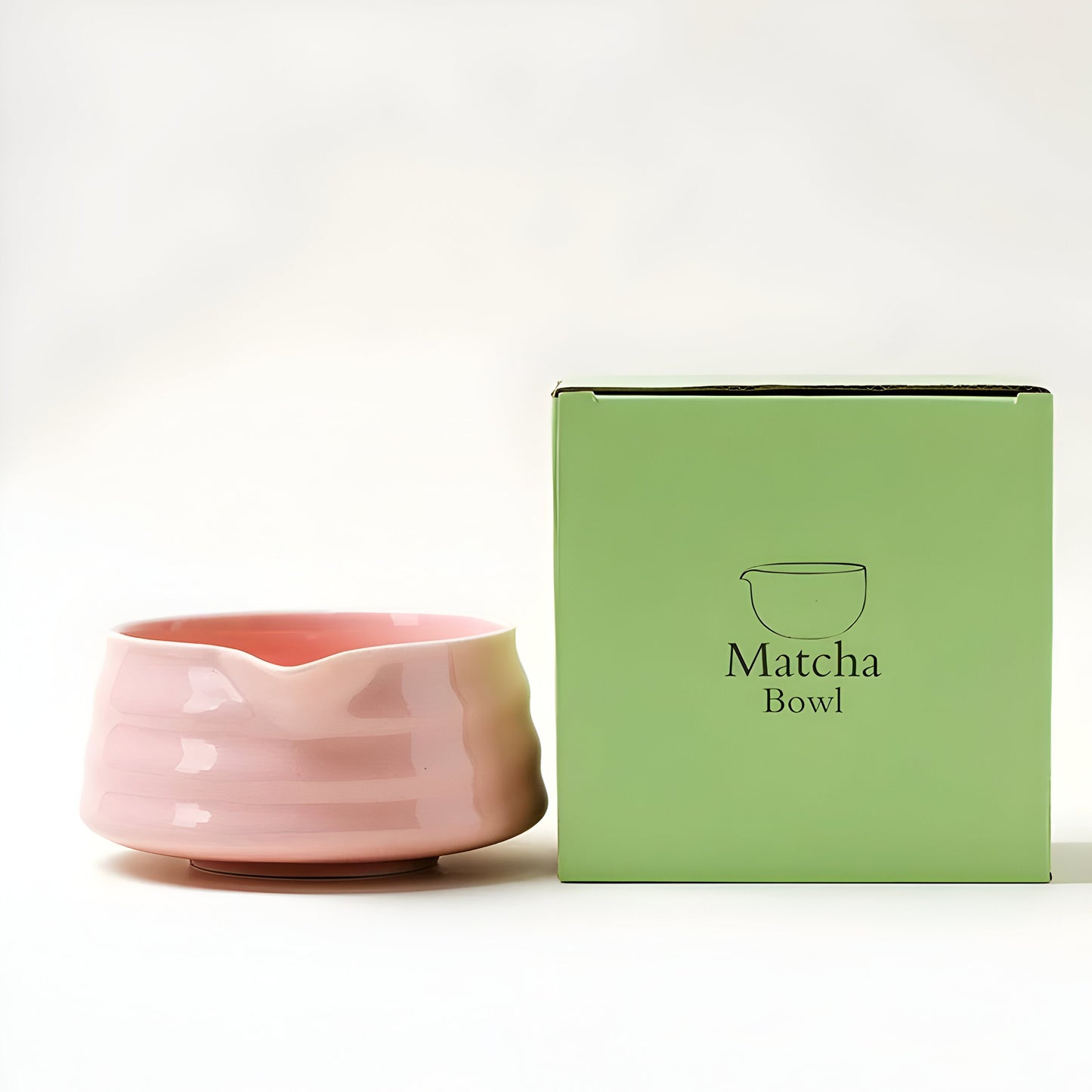 Traditionelles Matcha-Zubereitungsset mit Schale für Zuhause