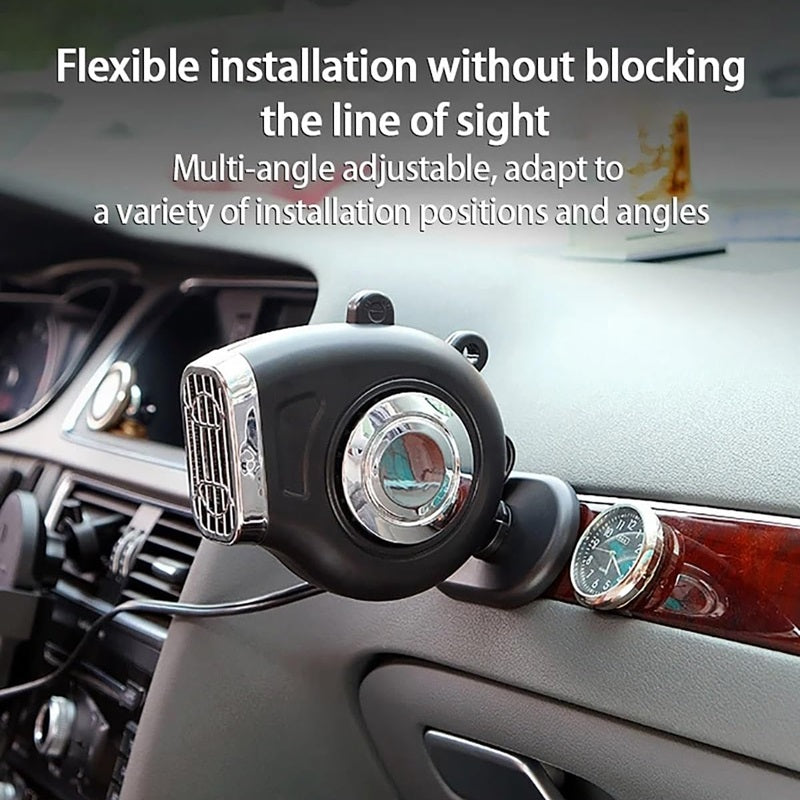 Tragbare 12V-Autoheizung mit 360°-Winkelverstellung