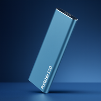 Tragbare externe Aluminium-SSD – Schnelle Übertragungen, leichtes Design, USB-C