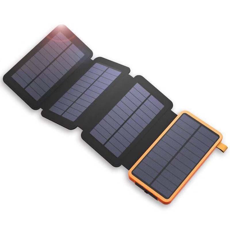 Tragbare, faltbare und wasserdichte Solar-Powerbank