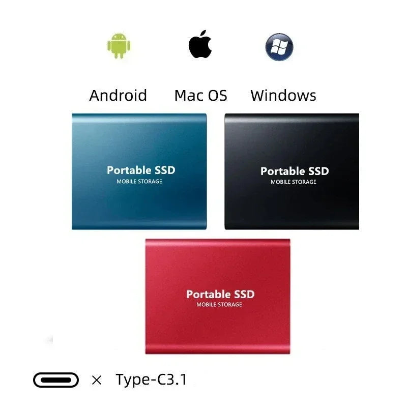 Tragbare Festplatte – schnelle SSD im kompakten Design