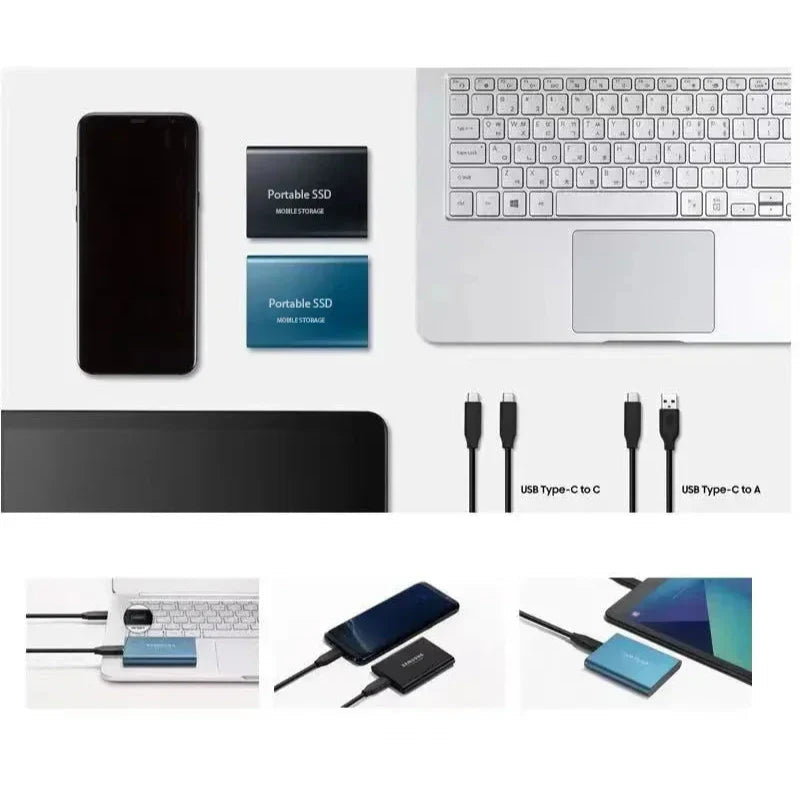 Tragbare Festplatte – schnelle SSD im kompakten Design