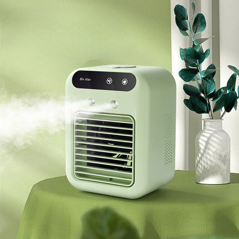 Tragbare Mini-Klimaanlage mit Kühl- und Luftbefeuchtungsfunktion