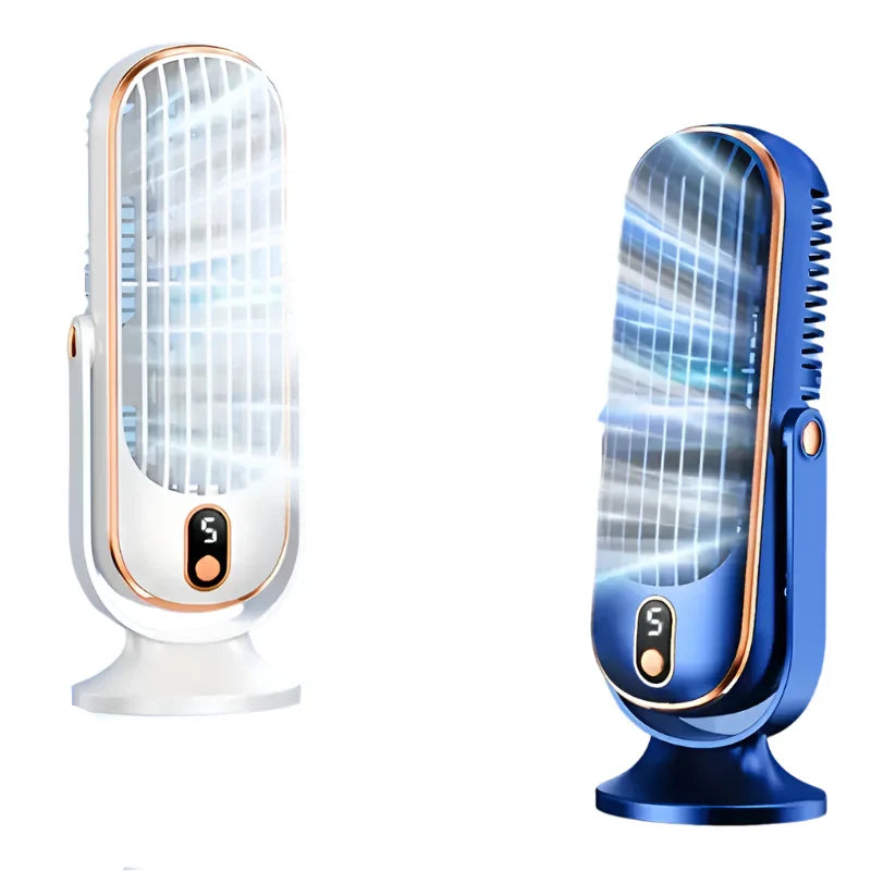 Tragbare Mini-Klimaanlage mit USB-Aufladung – 5 Geschwindigkeitsstufen & 720°-Drehung
