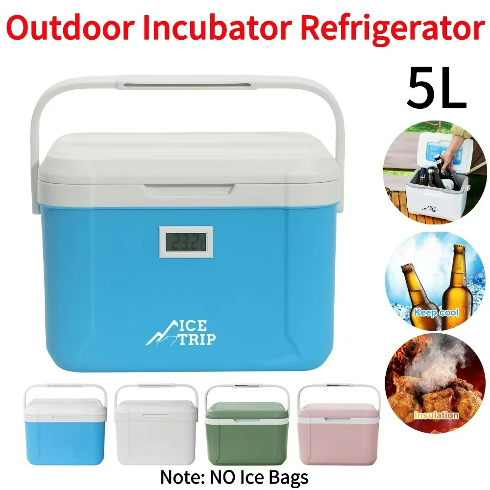 Tragbare Mini-Kühlbox für Auto und Camping – kompaktes Design