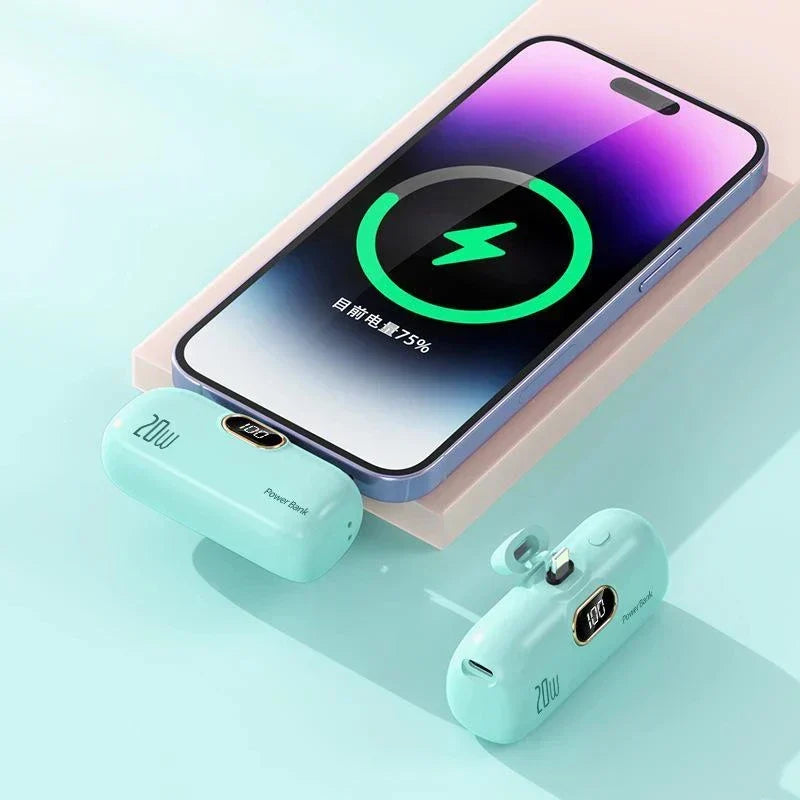 Tragbare Powerbank mit LED-Display und Dual-Port-Kompatibilität, 30000 mAh