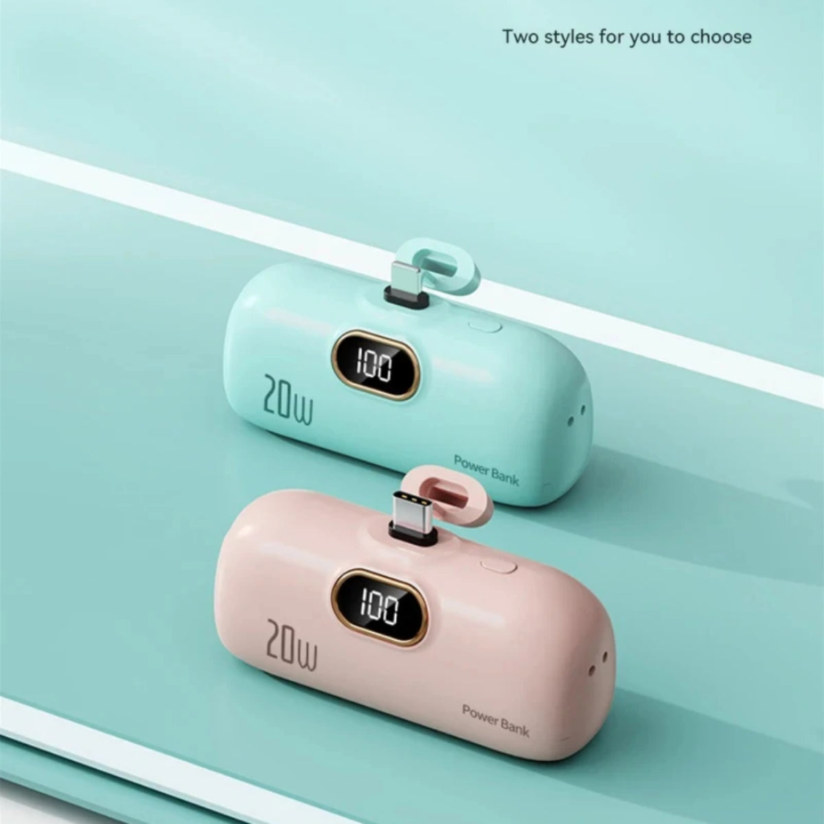 Tragbare Powerbank mit LED-Display und Dual-Port-Kompatibilität, 30000 mAh