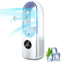 Tragbare rotorlose Klimaanlage | Ultra-leise, ergonomisches Design & ideal für Zuhause und Büro