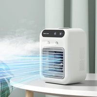 Tragbarer 3-in-1-Kühlventilator mit Sprühnebel in 2 Stufen
