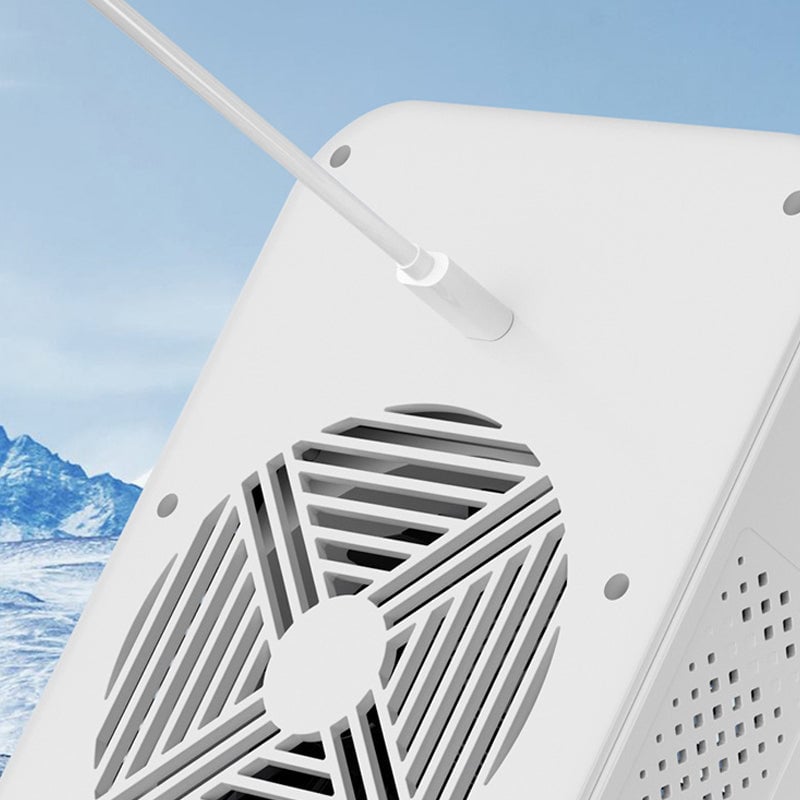 Tragbarer 3-in-1-Kühlventilator mit Sprühnebel in 2 Stufen
