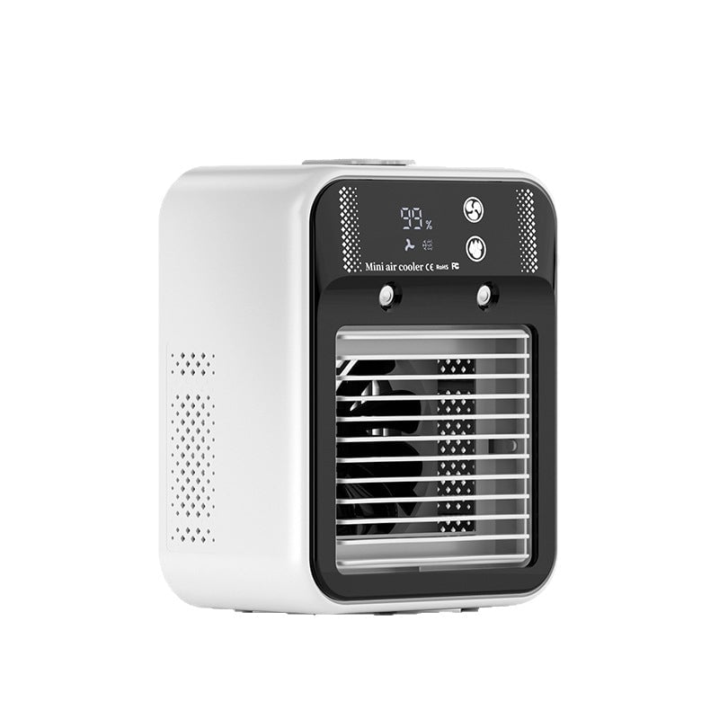 Tragbarer 3-in-1-Kühlventilator mit Sprühnebel in 2 Stufen
