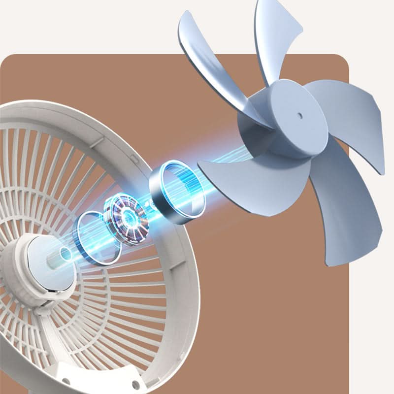 Tragbarer Handventilator mit USB-Aufladung – kompakt & leistungsstark