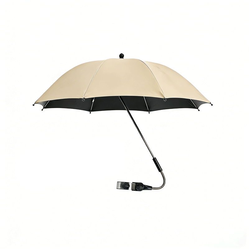 Tragbarer Sonnenschirm mit 360°-Rotation und UV-beständigem Gewebe – Ideal für Strand und Camping