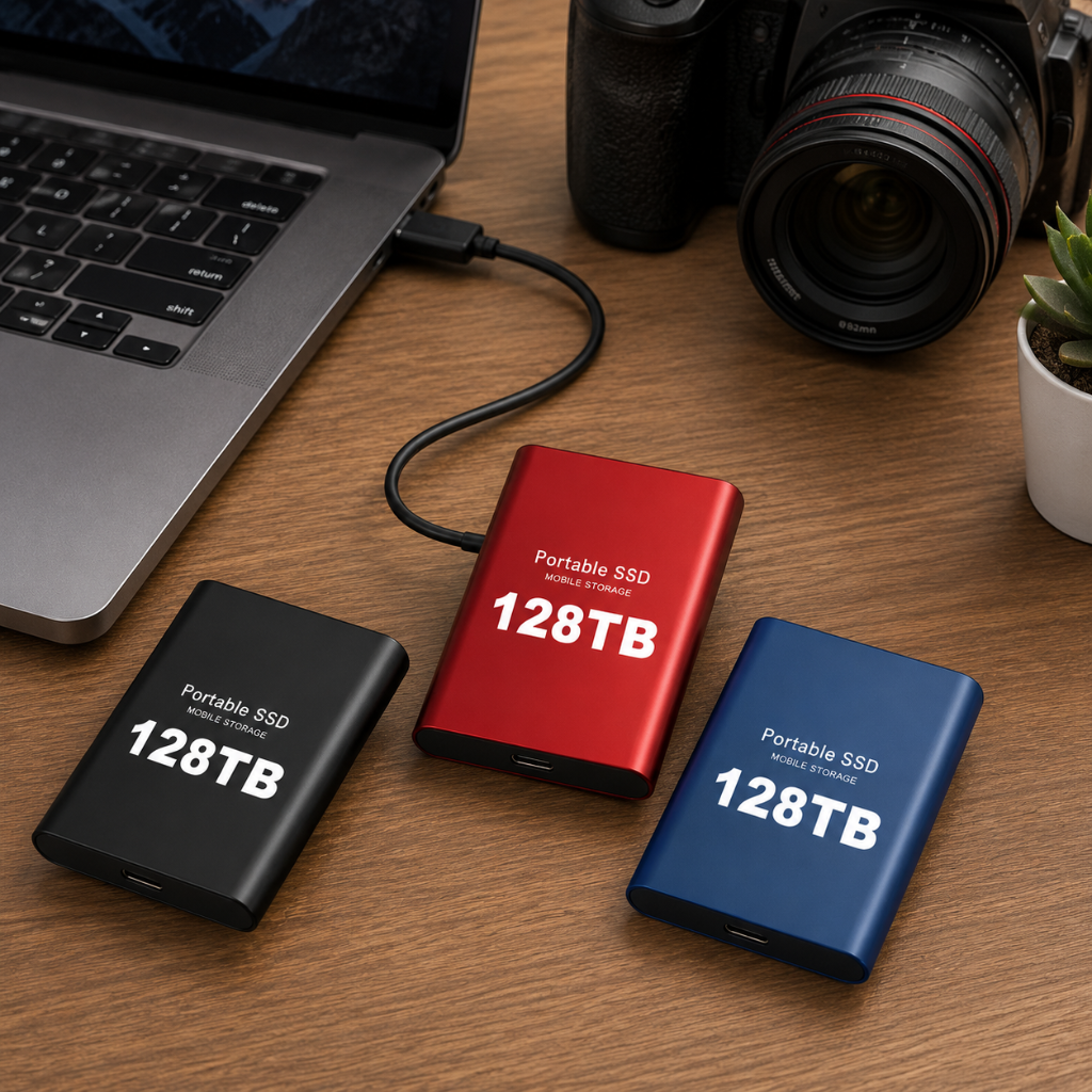 Tragbares externes USB-SSD-Speichergerät