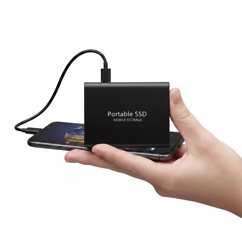 Tragbares externes USB-SSD-Speichergerät