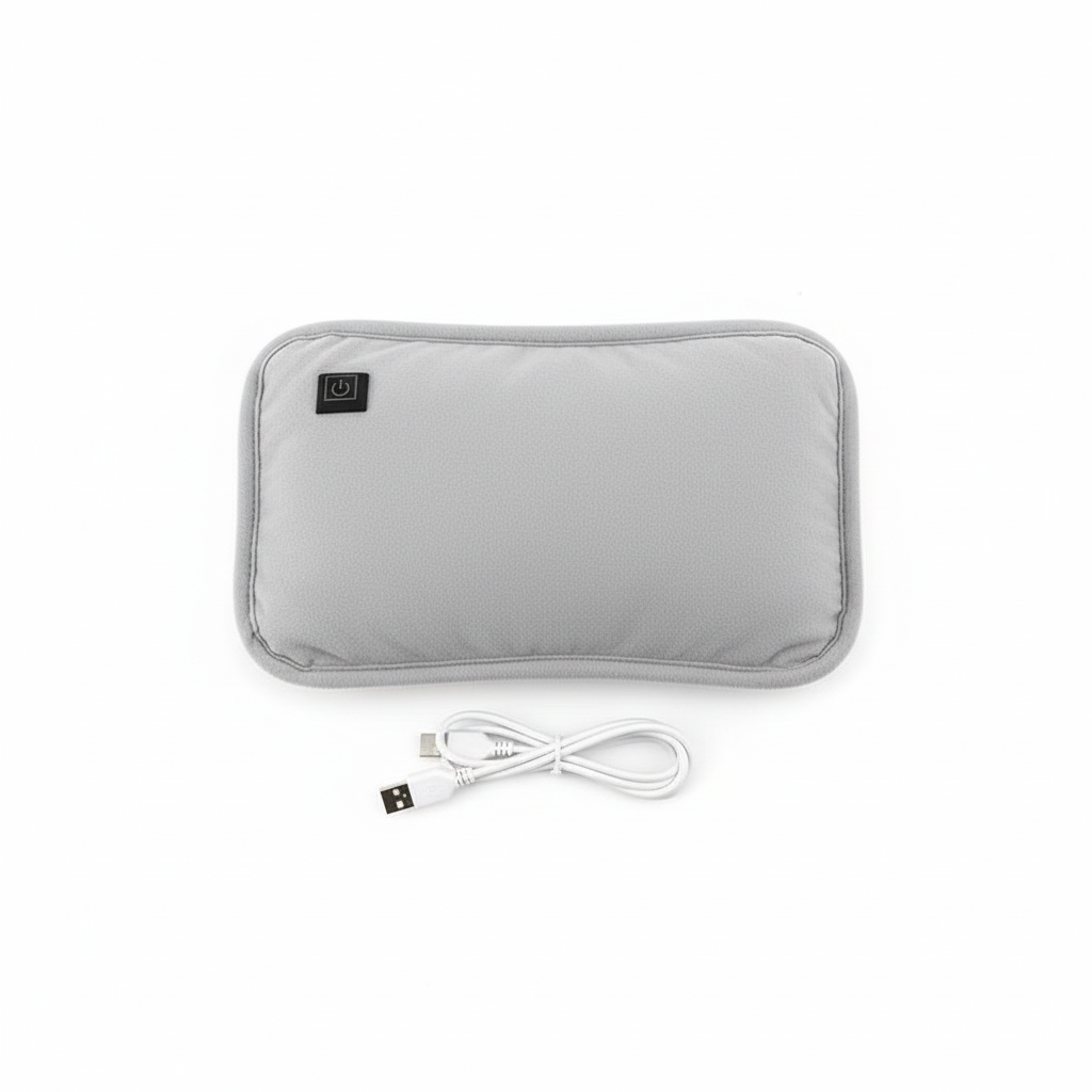 Tragbares Graphen-Heizkissen mit USB-Aufladung, 3 Temperaturstufen, ergonomischer Hand- und Bauchwärmer mit intelligenter Abschaltautomatik