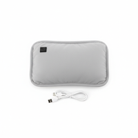Tragbares Graphen-Heizkissen mit USB-Aufladung, 3 Temperaturstufen, ergonomischer Hand- und Bauchwärmer mit intelligenter Abschaltautomatik