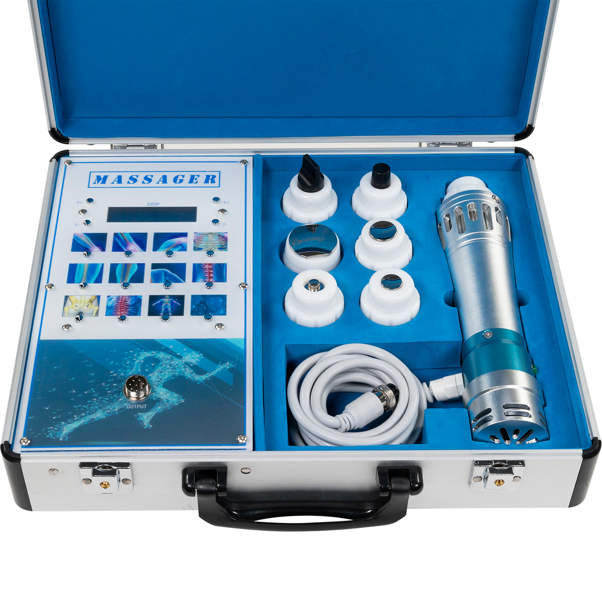 Tragbares Stoßwellentherapiegerät für zu Hause