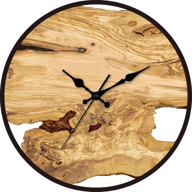 Transparente Acryl-Wanduhr | Modernes Design – leise – einfache Montage