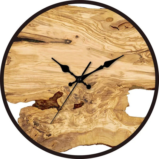 Transparente Acryl-Wanduhr | Modernes Design – leise – einfache Montage