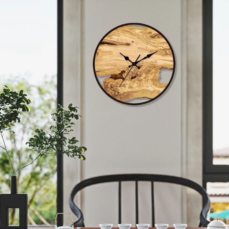 Transparente Acryl-Wanduhr | Modernes Design – leise – einfache Montage