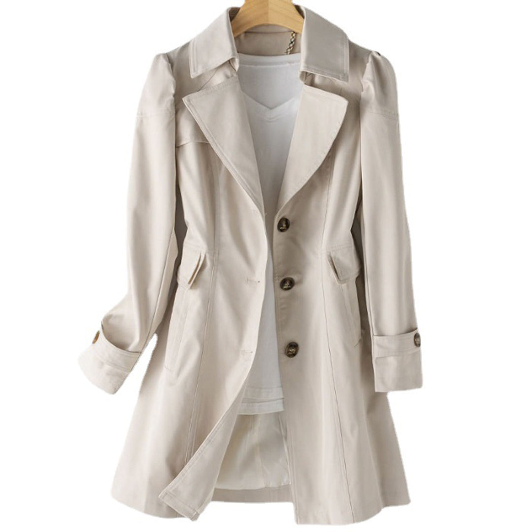 Trenchcoat für Damen in Fit-and-Flare-Passform