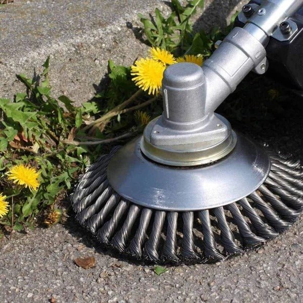 Trimmerkopf aus Kohlenstoffstahl als Gartengerät für Rasenpflege und Unkrautentfernung