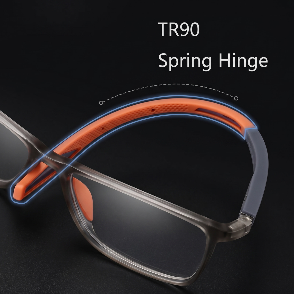 Ultra-leichte Lesebrille mit Smart-Zoom-Gläsern | Blaulichtfilter für verbesserte Sicht