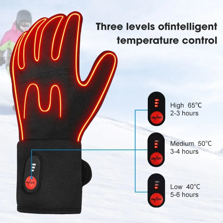 Ultradünne beheizbare und atmungsaktive Unisex-Handschuhe – sofortige Wärme