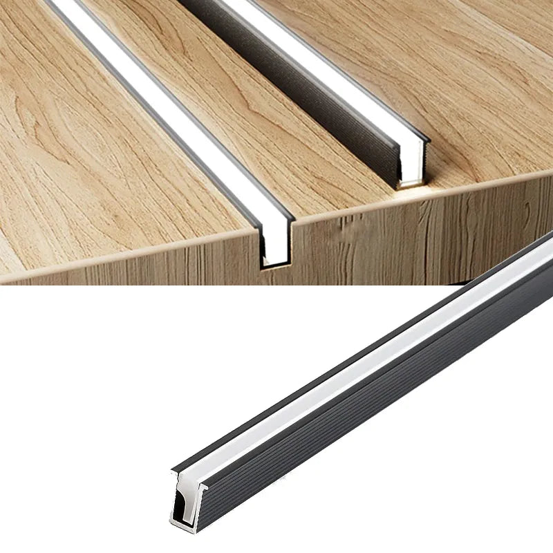 Ultradünne LED-Unterbau-Lichtleiste – anpassbare Länge, energieeffizient und ideal für Küchen- und Wohnzimmerbeleuchtung