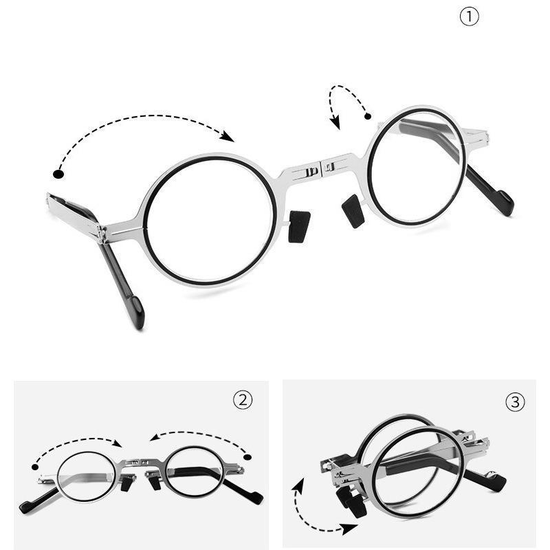 Ultraleichte faltbare Lesebrille mit Blaulichtfilter