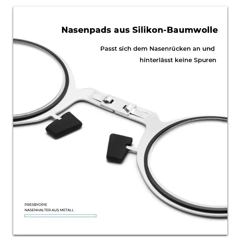 Ultraleichte faltbare Lesebrille mit Blaulichtfilter