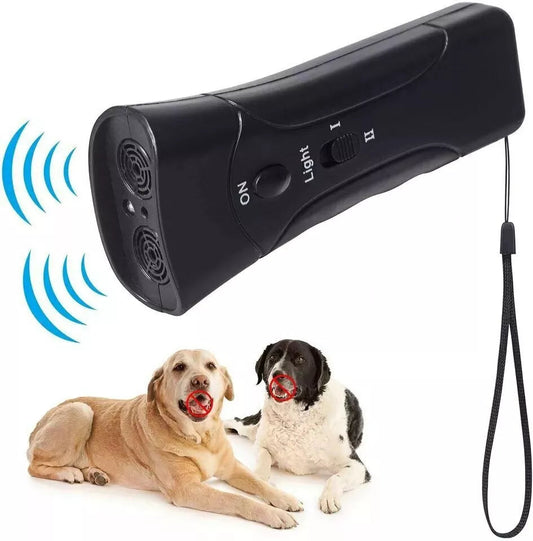 Ultraschall-Hundetrainingsgerät zur Bellerziehung – tragbar und sicher mit Taschenlampe