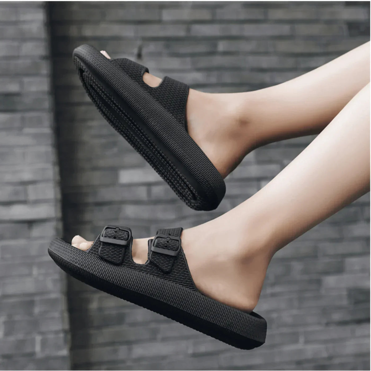 Ultrasofte, verstellbare Komfort-Sandalen