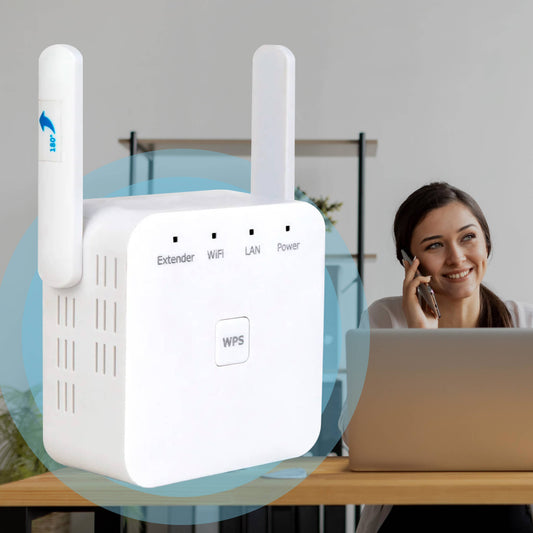 UltraXtend 5G WLAN-Booster – Dualband-WLAN-Repeater für Signalabdeckung in Haus und Garten
