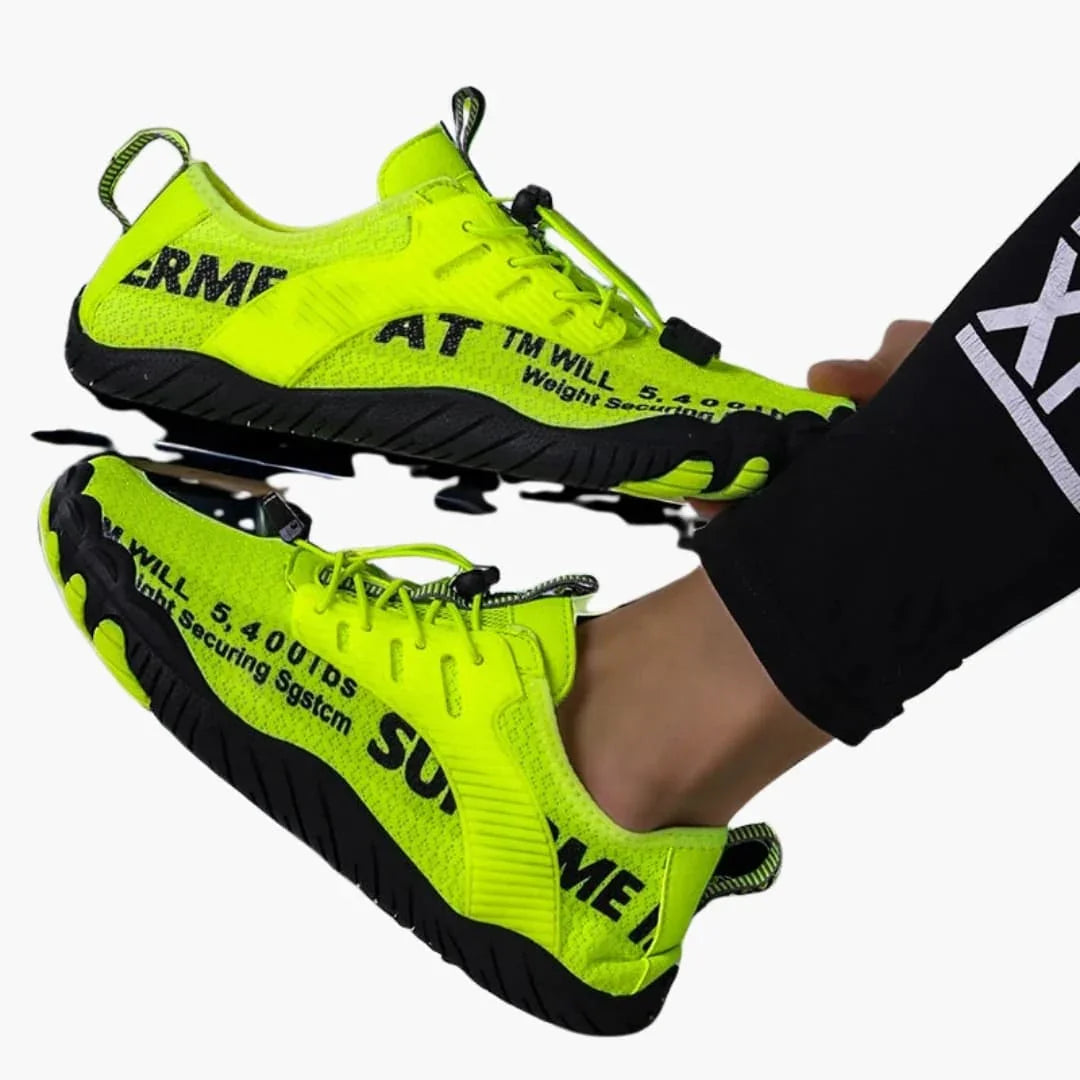 Unisex-Barfußschuhe mit Mesh-Obermaterial und Gummisohle