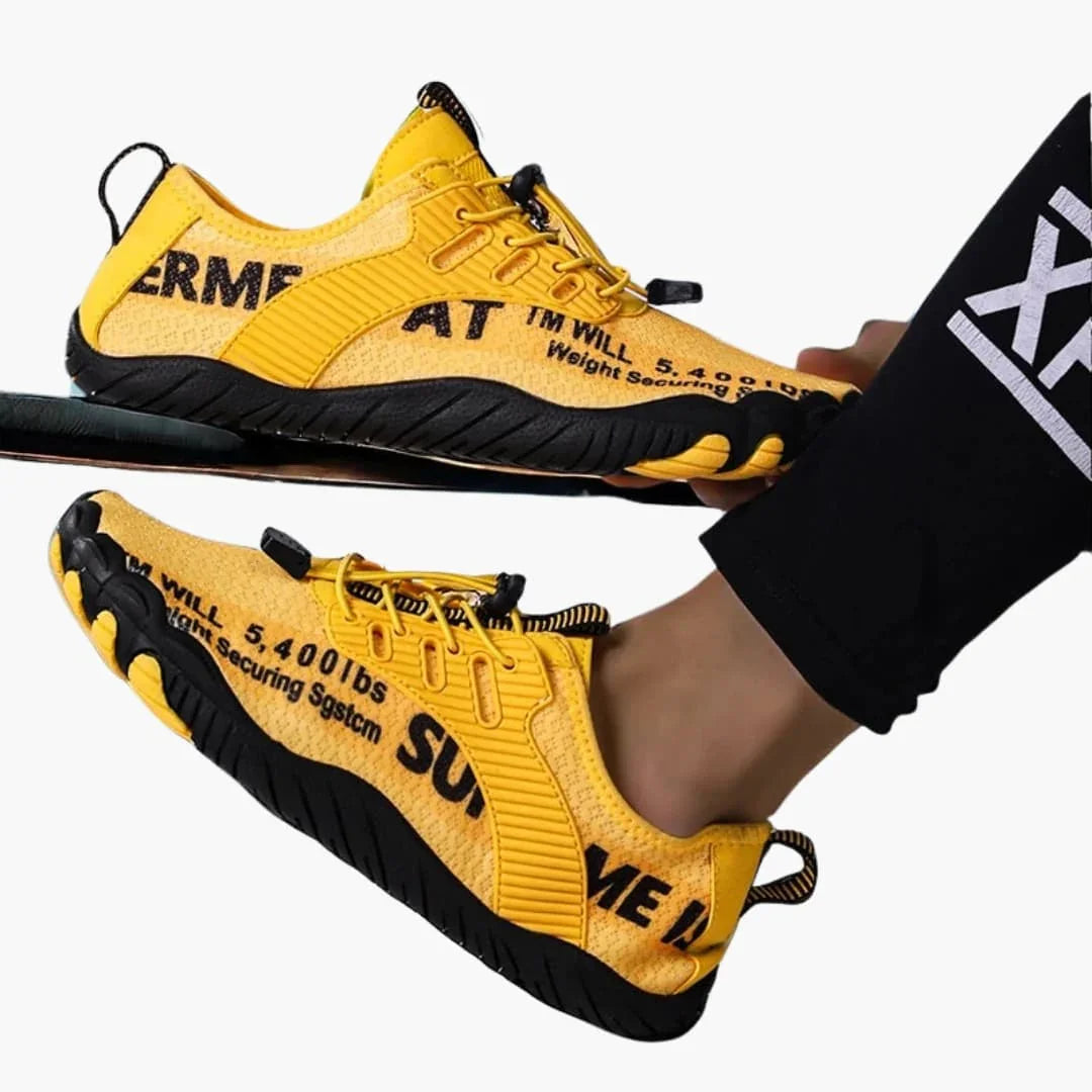 Unisex-Barfußschuhe mit Mesh-Obermaterial und Gummisohle