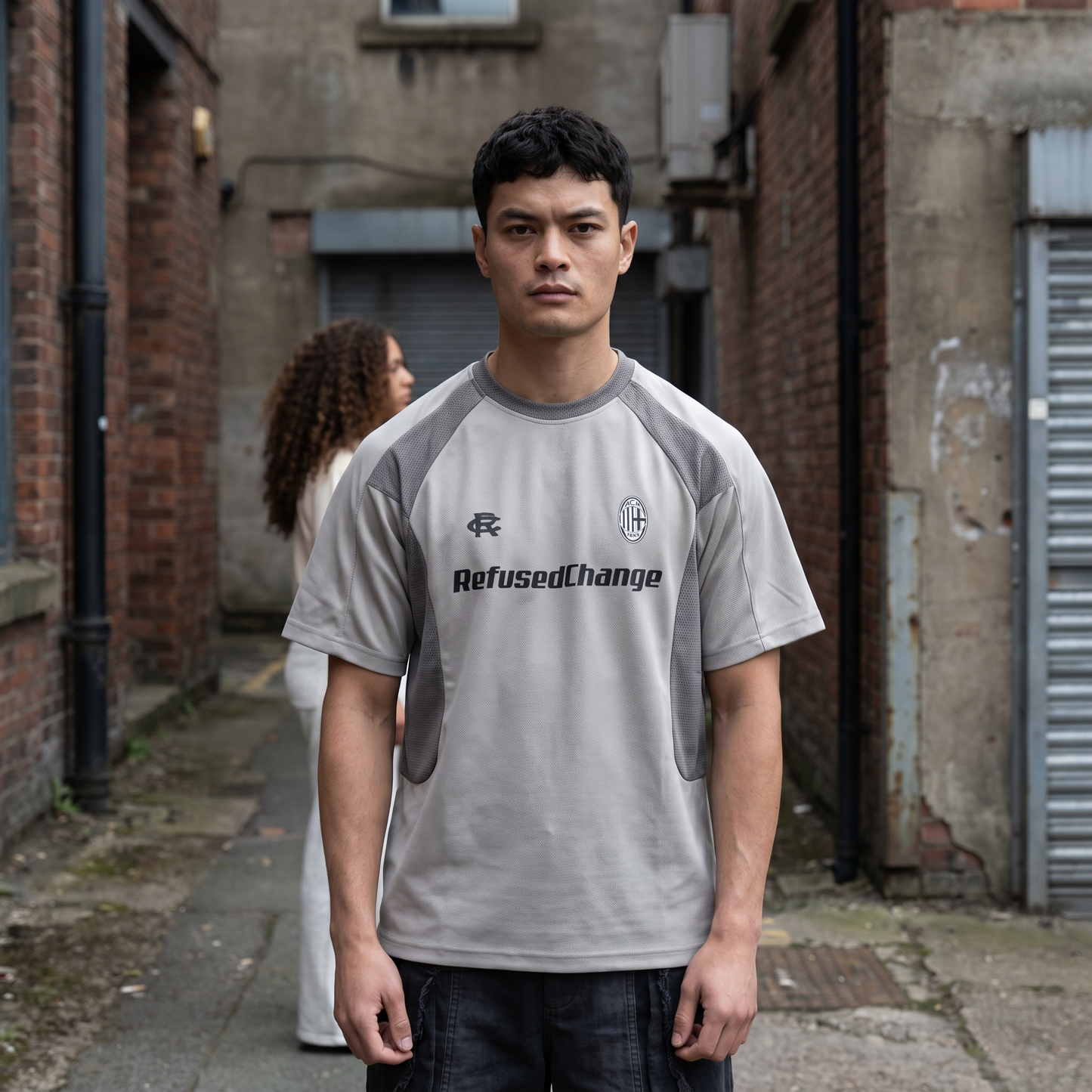 Unisex-Football-T-Shirt mit Vintage-Grafik | Lockeres Retro-T-Shirt