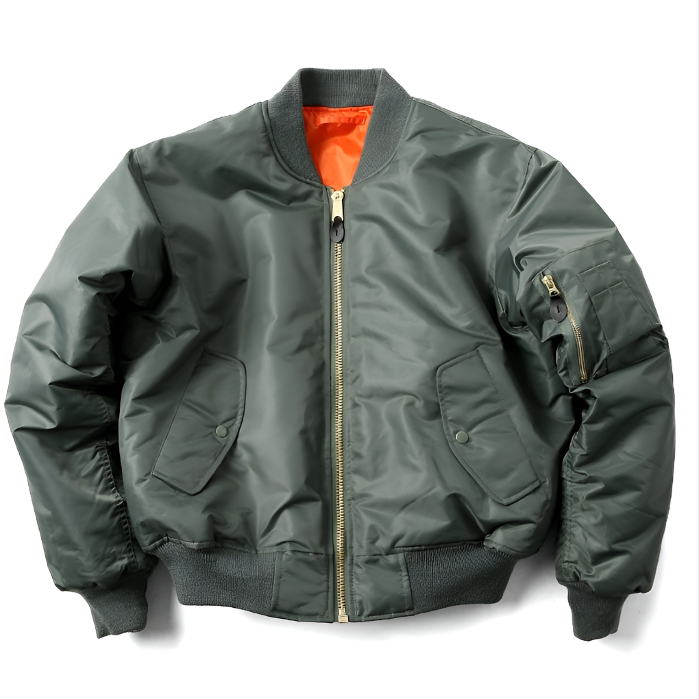 Unisex-Ganzjahres-Bomberjacke